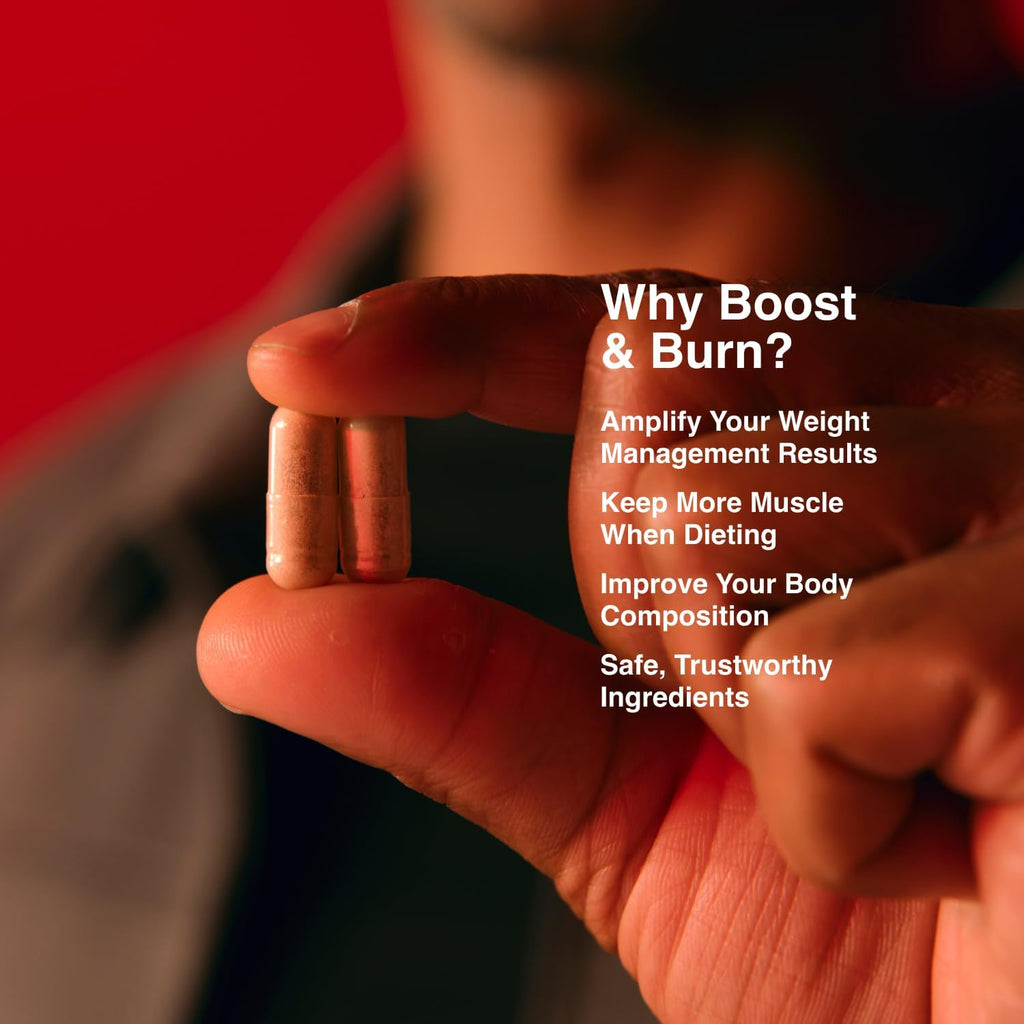 Mdrive Boost and Burn Testosterone Booster + Daily Multi Vitamin