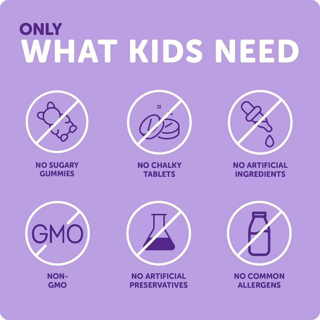 Ddrops Kids Booster 600IU 100 Drops - Daily Liquid Vitamin D for Kids. Support Strong Bones & Immune System in Children. No Preservatives, No Sugar, Non-GMO, Allergy-Friendly