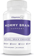 Mommy Brain Postnatal Supplement (60 Capsules) for Cognitive Health, Mood, Energy with GPC and CDP Choline, Phosphatidylserine, Omega-3 DHA