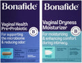 Bonafide Clairvee + Revaree – Hormone-Free, Drug-Free Relief from Odor, Vaginal Itching and Discharge + Vaginal Moisturizer with Hyaluronic Acid – 1 Month Supply