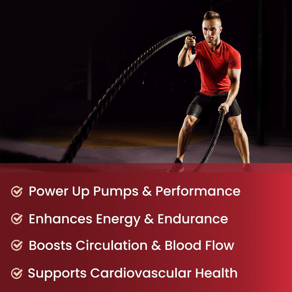 NutraChamps Nitric Oxide Supplement, L-Arginine, L Citrulline Malate, AAKG, Pine Bark, Grape Seed Extract, Extra Strength Nitric Oxide Booster, Nitric Oxide Pills, Strength, Energy, Blood Flow