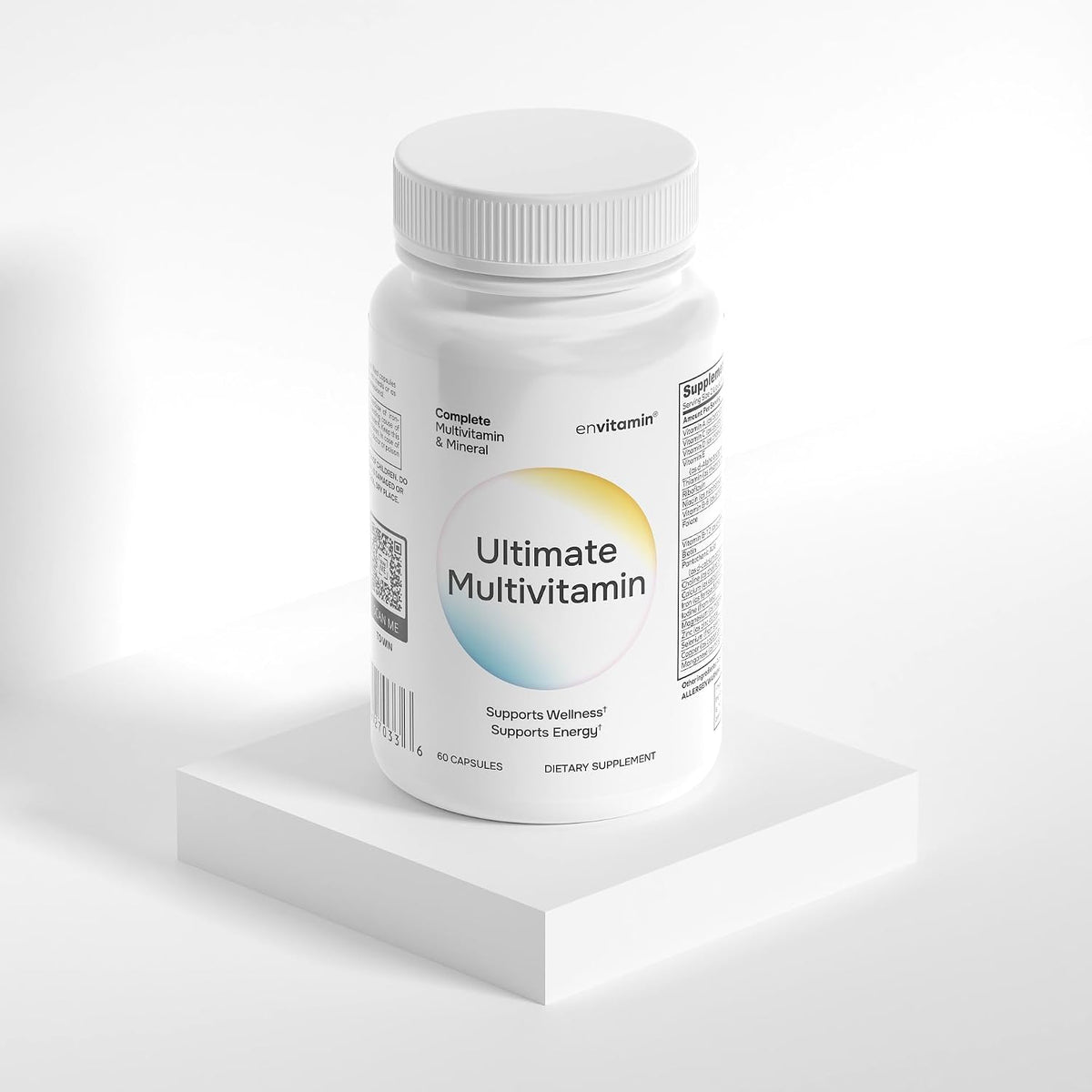 envitamin Ultimate Multivitamin Multimineral and Superfood with 42 Fruit and Vegetable Blend, 60 Count