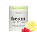 BEAM Unflavored Colostrum Powder I Grass-Fed Pure Whole Bovine Colostrum for Gut Health, Bloating & Immune Support I Non-GMO Recovery Supplement I 3g per Serving I Third-Party Tested I 30 Servings