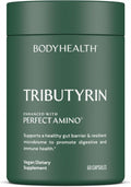 BodyHealth Tributyrin 200mg - Tri-Butyrin Supplement for Gut Health Support, Digestive Comfort, Microbiome Balance & Immune Support* - 60 Capsules