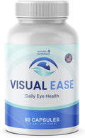 Visual Ease – Lutein, Zeaxanthin & Bilberry – 60 Ct, 1 Month Supply | Also includes Zinc with Lutein, Zeaxanthin, Bilberry & Vitamin A, C, E | Non-GMO, Made in USA | Daily capsule