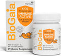 BioGaia Immune Active Kids Probiotic + Vitamin D | Immune & Digestive | Pediatrician-Recommended | Supports Immune Health | Promotes Digestive Health & Regularity | with Vitamin D | 60 Day Supply