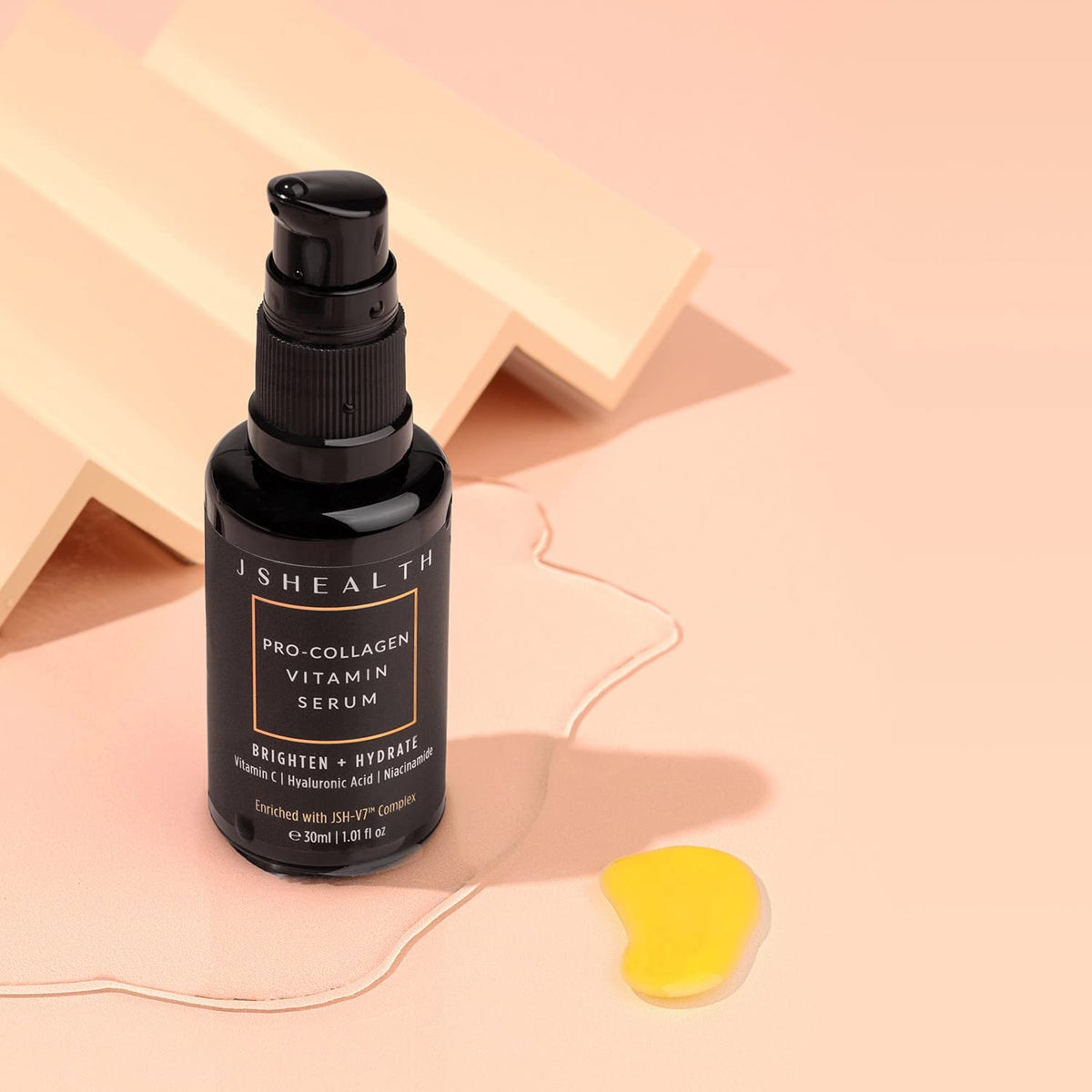 JSHealth Balance & Brighten Skincare Cleanser & Brightening Vitamin C Serum | Includes Gentle Cleanser and Hydrating Hyaluronic Acid to Promote Skin Barrier Function.