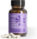 BIOMA Menopause Support Probiotics for Women - Hormone Free Hot Flash & Night Sweat Relief - Gut-Hormone Balance with Phytoestrogens, BB536, Delayed Release (60 Capsules - 30 Day Supply)