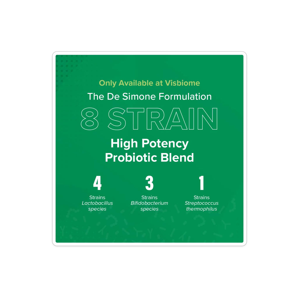 Visbiome® Advanced GI Care High Potency Probiotic, 450B CFU, 30 Packets | Original De Simone Formulation®, Multi-Strain, Refrigerated Probiotics, Low FODMAP Certified, Gluten-Free, Made in USA