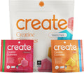 Create Creatine Gummies – Single-Serve Packs – 30ct – Variety Pack | NSF Certified for Sport – Made with Creatine Monohydrate, Vegan & Gluten-Free, Anti-Melting Formula, 3 Gummies per Pack
