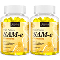 Jovianoy SAM-e Gummies with L-Tyrosine, Vitamin B Complex & NAC, CoQ10, High-Potency SAM-e Supplement - Pineapple Flavor, for Mood, Joint, Cognitive & Liver Detox, Vegan Friendly, 180 Gummies