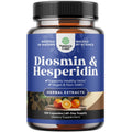 Diosmin Hesperidin 1000mg Complex for Adults - Bitter Orange Supplement for Varicose Veins Support, Leg & Feet Blood Health - Diosmin & Hesperidin Supplements from Citrus Aurantium - 60 Count