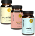 Future Kind - The Glow Getter Bundle - Vegan Collagen Booster Supplement - Vegan Vitamin D3 - Vegan Omega 3