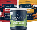 Organifi Sunrise to Sunset Power Box (9.5 Oz. Each) - Organic Superfood Powder - Green Juice, Red Juice, Golden Milk- 30-Day Supply - Vegan
