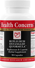 Health Concerns Bupleurum Entangled Qi Formula – Women's Hormonal Balance & Cyst Support Supplement – Traditional Chinese Herbal Formula – Blood Flow Liver Qi Cleanse – 90 Capsules