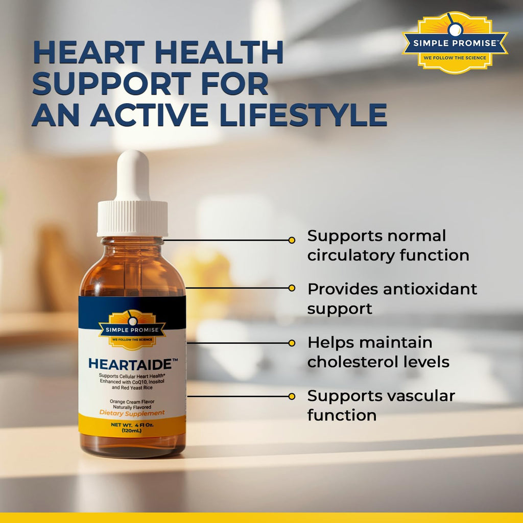 HeartAide and Prociva Bundle - Heart Support - Red Yeast Rice and Arjuna | Heart Drops-Arjuna Pair, For Steady Cardiovascular Wellness, With CoQ10 and Magnesium, Drops Plus Capsules Daily, 30 Days