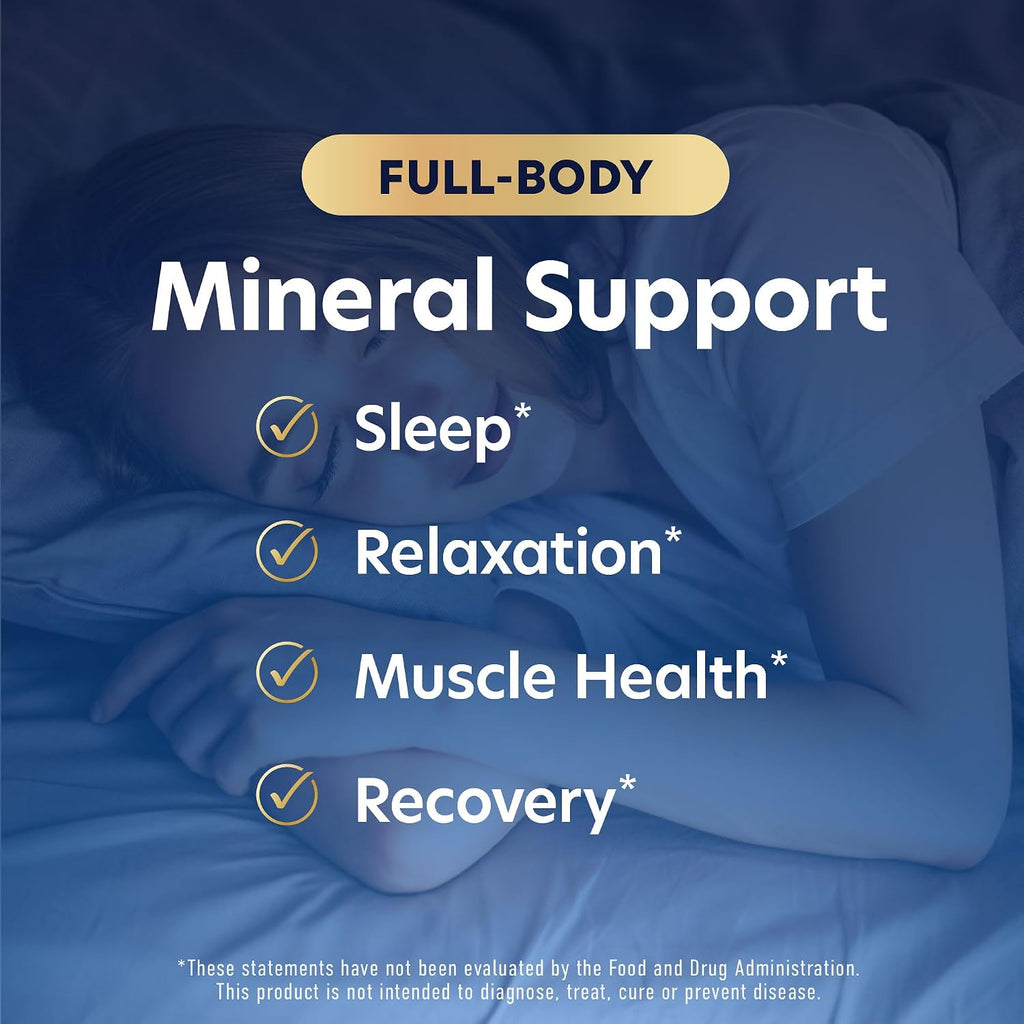 Magnesium Glycinate 400mg, 4+ Month Supply, Sleep, Relax & Muscle Support | High Absorption Magnesium Supplement for Women & Men, Gentle on Digestion, Vegan, Non-GMO, Gluten-Free, 270 Tablets