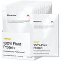 Momentous Vegan Protein Powder, 20g Pea & Rice Blend Protein, Chocolate | Complete Amino Acid Profile to Support Lean Muscle Growth, NSF Certified for Sport, Non-GMO & Gluten-Free (22 Servings)