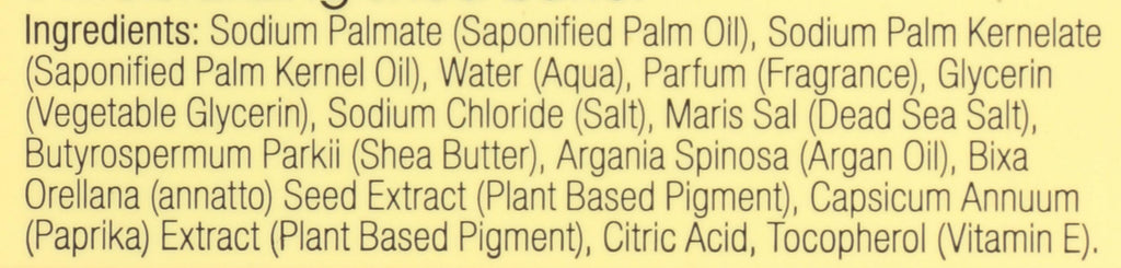 One With Nature Dead Sea Mineral Soap, Lemon Sage, 7-Ounces (Pack of 6)
