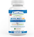 Power By Naturals Methyl Multi One – Iron-Free Methylated Multivitamin with 5-MTHF, Methyl B12 & CoQ10 – Methylation Support for Men & Women – Vegan, Non-GMO – 60 Capsules (2-Month Supply) | With 5-MTHF, Methyl B12 & CoQ10 - Methylation Daily Support for
