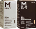 Mdrive Elite Multi - Natural Energy, Strength, Stress Relief, Lean Muscle, Immune Health Support from Zinc, Selenium, Manganese & Vitamin D, Enzymes for Digestive Support