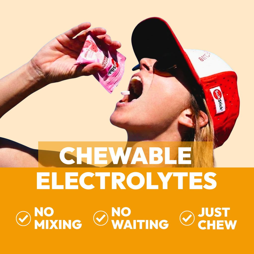 SaltStick High Sodium Electrolyte FastChews - Mixed Berry, 60 Tablets
