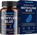 Methylene Blue Pharmaceutical Grade Capsules – USP Grade Brain Supplement with CoQ10, NAC, PQQ, Glycine & Vitamin C for Memory, Focus, Energy & Mitochondrial, No Formaldehyde - 60 Count