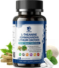 Lithium Orotate 5/10mg, Mood & Brain Supplement, 120 Capsules, 2 Months | 13 in 1 with Ashwagandha, L-Theanine, Bacopa, Lions Mane, Magnesium, Zinc D3 B6 Folate B12 for Calm Focus, Cognitive & Energy