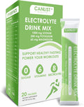 CANLIST Electrolyte Powder - Sugar Free Hydration Drink Mix with Sodium, Potassium, Magnesium - Vegan Friendly, Zero Calorie Electrolytes Supplement for Energy & Recovery (20 Stick Packets)