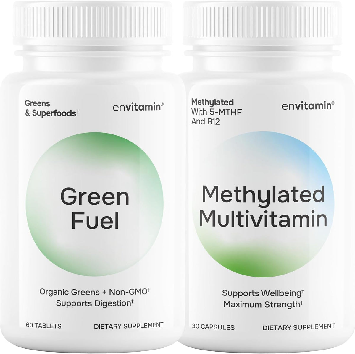 envitamin Green Fuel & Methylated Multivitamin