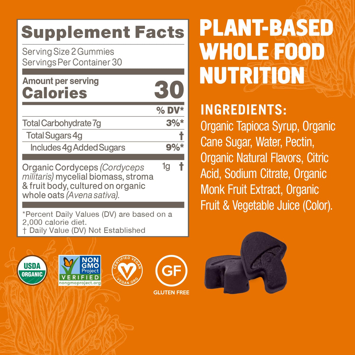 OM MUSHROOM SUPERFOOD Master Blend Mushroom Gummies – Organic 10-Mushroom Complex with Ashwagandha – Supports Immunity, Gut Health & Stress Relief – Mixed Berry Flavor – 28 Servings, 56 Count.