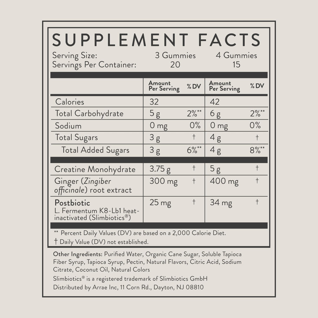 Creatine Gummies for Women, Muscle & Strength, No Bloat, Mixed Berry, 90 ct