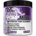 EVL PumpMode Nitric Oxide Supplement - Nitric Oxide Booster Pump Pre Workout Powder with Glycerol and Betaine for Muscle Recovery Growth and Endurance - Stim Free Pre Workout Drink (Unflavored)