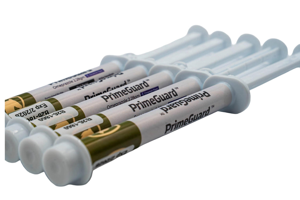 PrimeGuard (omeprazole) Oral Paste Syringe (2.28 Gm), Apple Flavor - 5 Pack
