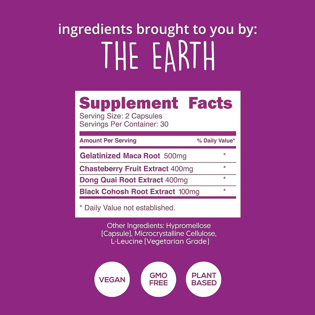 Happy Healthy Hippie Lighten Up Weightloss Supplement (Metabolaid™ + Chromium) & Go with The Flow Hormone Balance