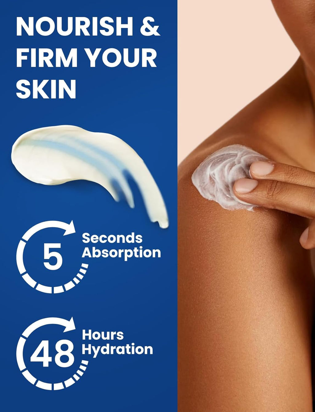 Venture Pal Topical Magnesium Cream, Highly Concentrated Magnesium Lotion | Fast-Absorbing Magnesium Moisturizing Cream with Coconut Oil, Shea Butter & Hyaluronic Acid; Suitable for Kids