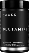 Kaged Muscle, L-Glutamine Powder 500 Gram, Vegan, Support Muscle Recovery, Post Workout, Glutamine, Banned-Substance Free, Unflavored, 100 Servings