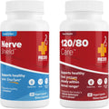 Redd Remedies Nerve Shield, 60 Capsules, and 120/80 Care, 60 Capsules