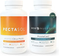 EcoNugenics Ultimate Prostate Health Supplement Bundle – Includes 120 Capsules of ProstaCaid and 90 Capsules of Pectasol-C Modified Citrus Pectin - Immune Function & Prostate Support for Men