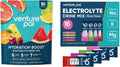Venture Pal Electrolyte Powder Bundle – Sugar-Free Hydration Packets with High Sodium & Balanced Electrolytes, Zero Calories, 5 Vitamins, Keto, Vegan, Non-GMO – 32 Sticks Total