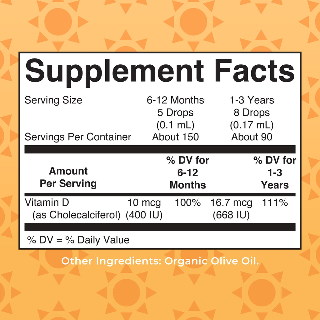 MARYRUTH'S Vitamin D3 Liquid Drops | Megadose 4000 IU | USDA Organic Liquid Vitamin D Spray for Adults & Kids | Immune Support & Bone Health | Vegan | Gluten Free | Non-GMO | 30 Servings