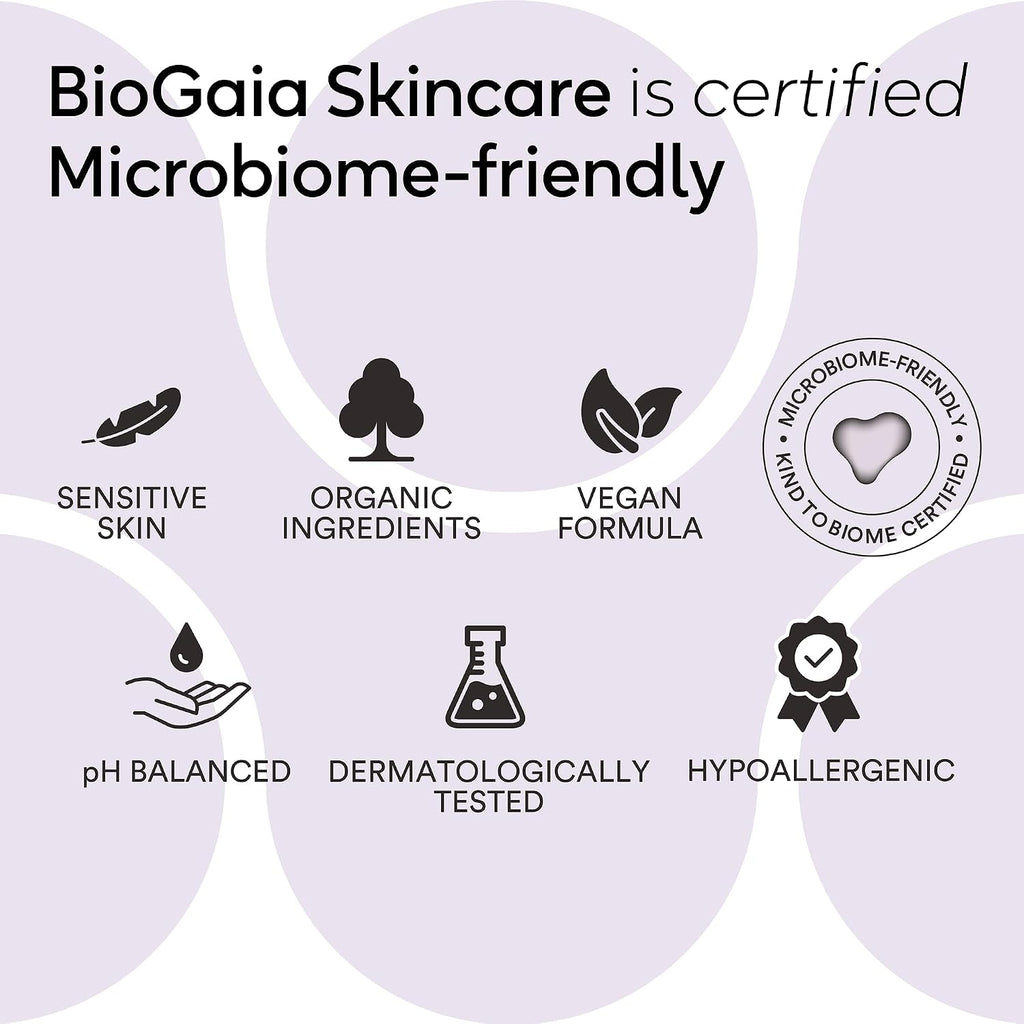 BioGaia Soothing Face & Body Lotion | Scandinavian Babies & Kids Skincare | Certified Microbiome-Friendly | Organic Oils & Omega Fatty Acids