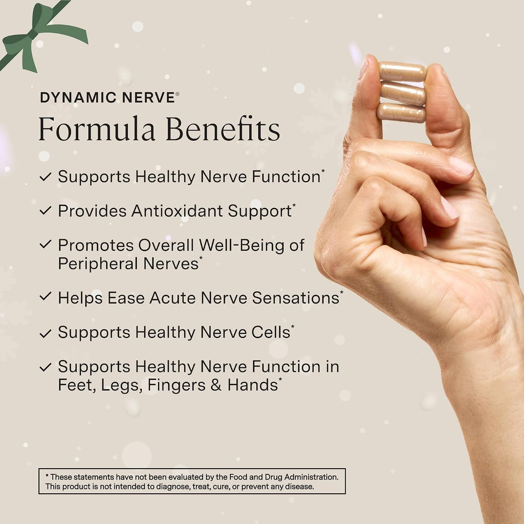 Stonehenge Health Dynamic Nerve + Dynamic Turmeric Bundle Supplements to Support Comfort, Tingling, Numbness, Burning