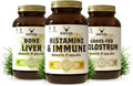 Immune Support Stack – Includes Histamine & Immune Supplement, Bone Marrow & Liver, Grass-Fed Colostrum for Digestive Health, Gut Balance, and Overall Wellness