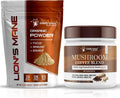 WELLNESS LABSRX Lions Mane Powder 2000mg - Mushroom Coffee Blend | Bundle
