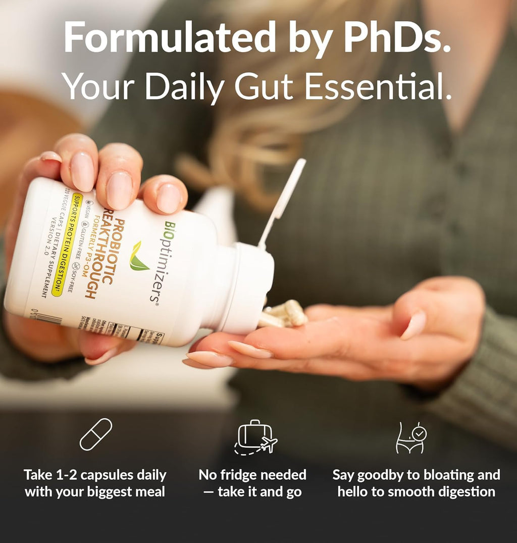 BIOptimizers - P3-OM (60 Capsules) and Magnesium Breakthrough 4.0 (60 Capsules) Supplement Bundle