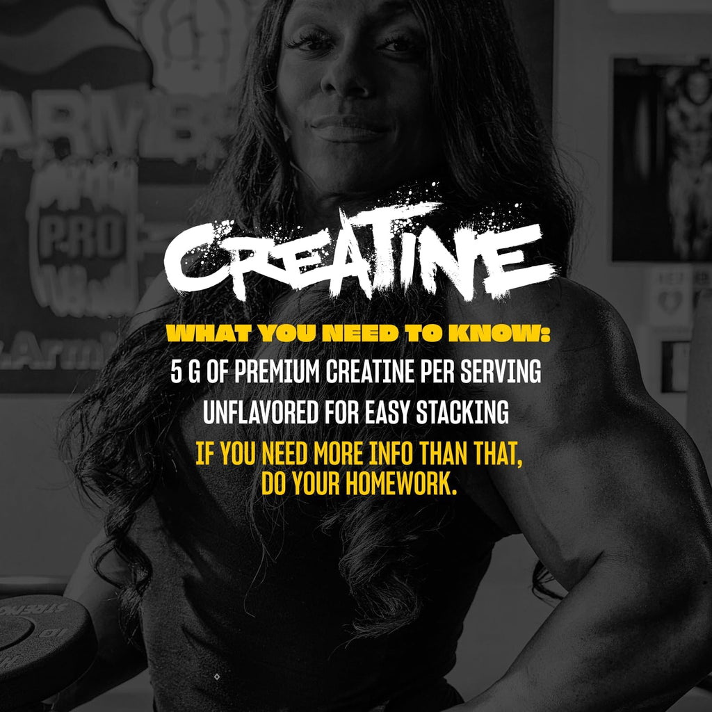 Mutant Creatine - Creatine Monohydrate Micronized Powder - Creatine Powder Supplement for Enhanced high-Intensity Performance - 60 Servings- 300 g - Unflavored
