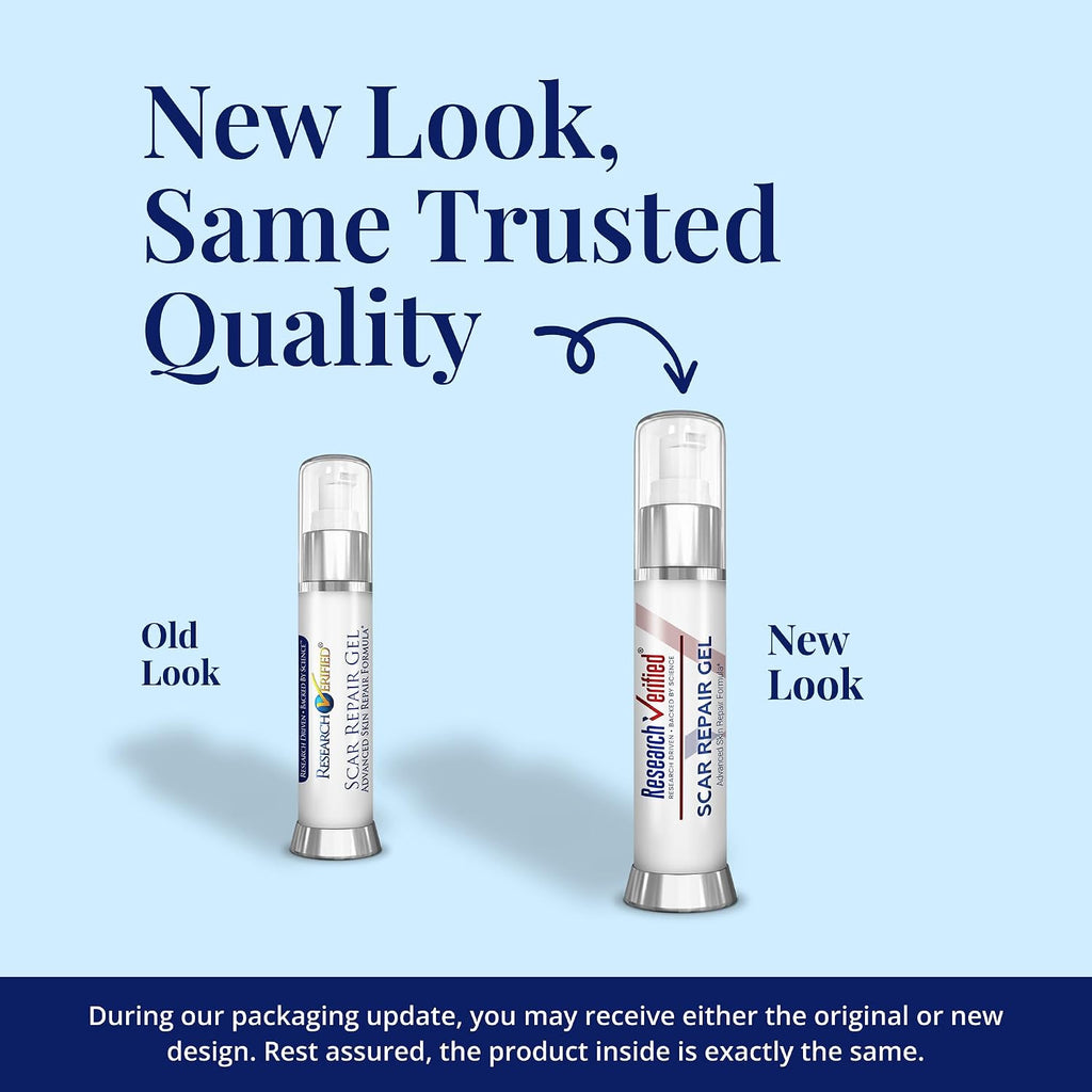 RV Scar Repair - Nourish Skin, Reduce Old & New Scars - Vegan Friendly Gel - 1 Bottle