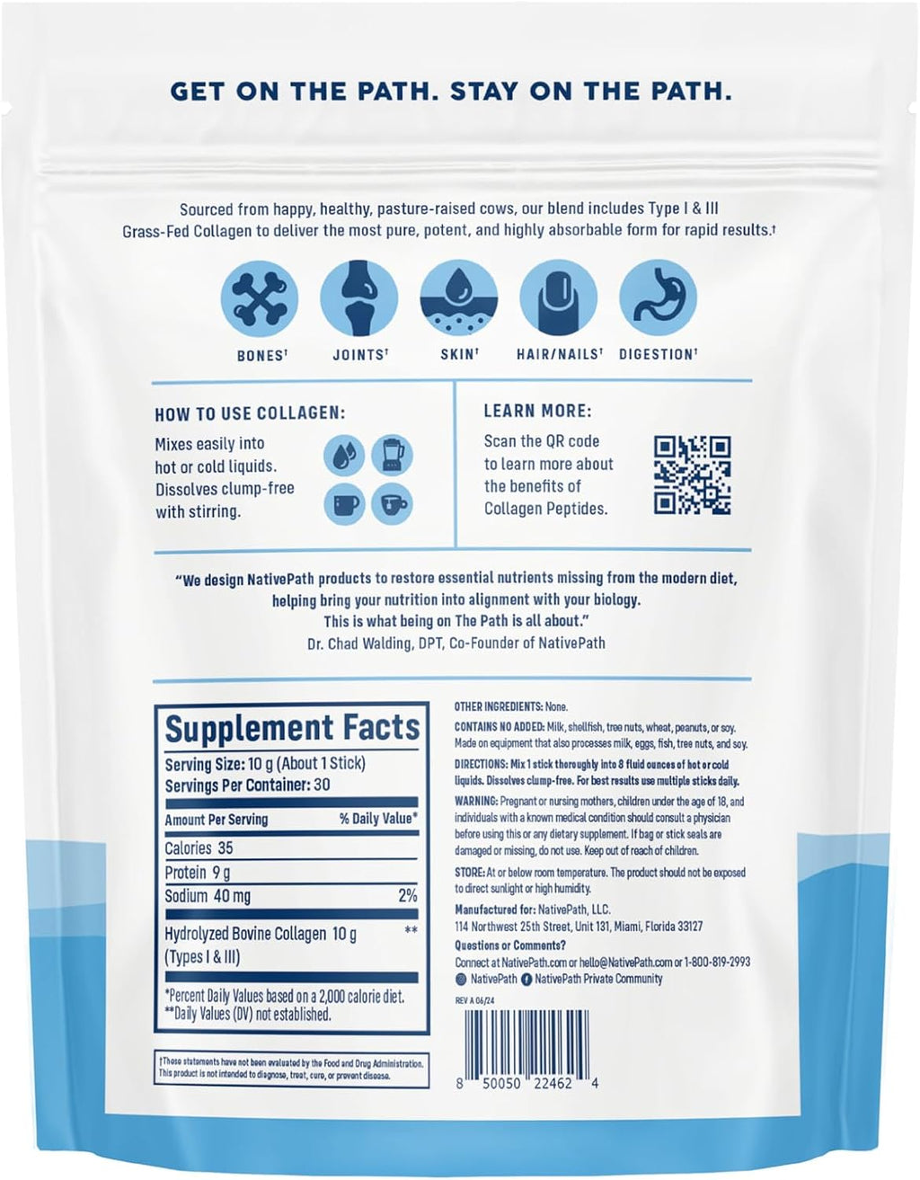 NativePath Collagen Stick Packs and Collagen 25 Jar Bundle