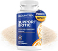 BioMatrix Saccharomyces boulardii Probiotic Supplement w/L. paracasei, L. rhamnosus, Bifidobacterium, Acidophilus – Prebiotic Complement – Temp-Stable, 30-60 Day Supply